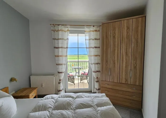 公寓 Hafenkiek 47 Mit 2 Baedern Und 2 Balkonen *