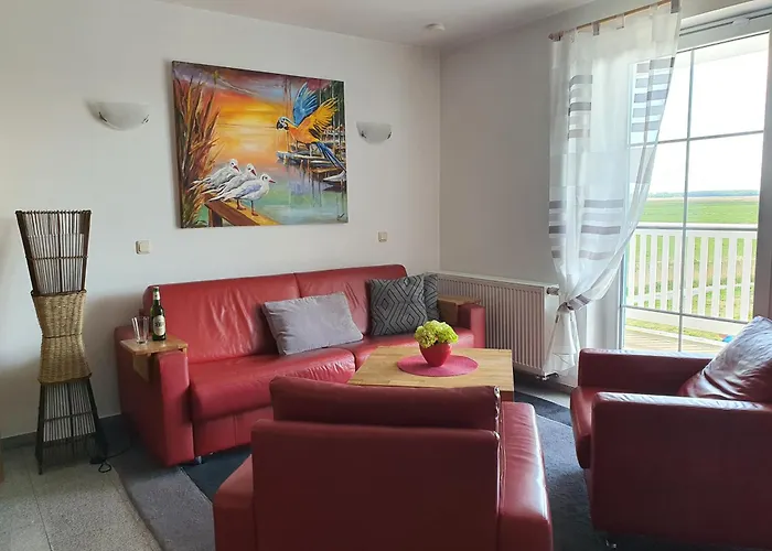 公寓 Hafenkiek 47 Mit 2 Baedern Und 2 Balkonen